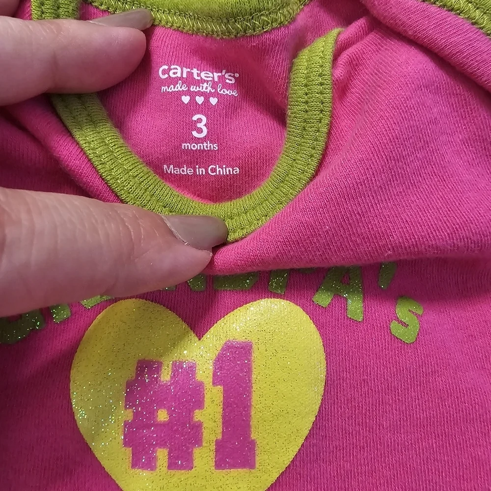Carters 3 months Onsie Longsleeve